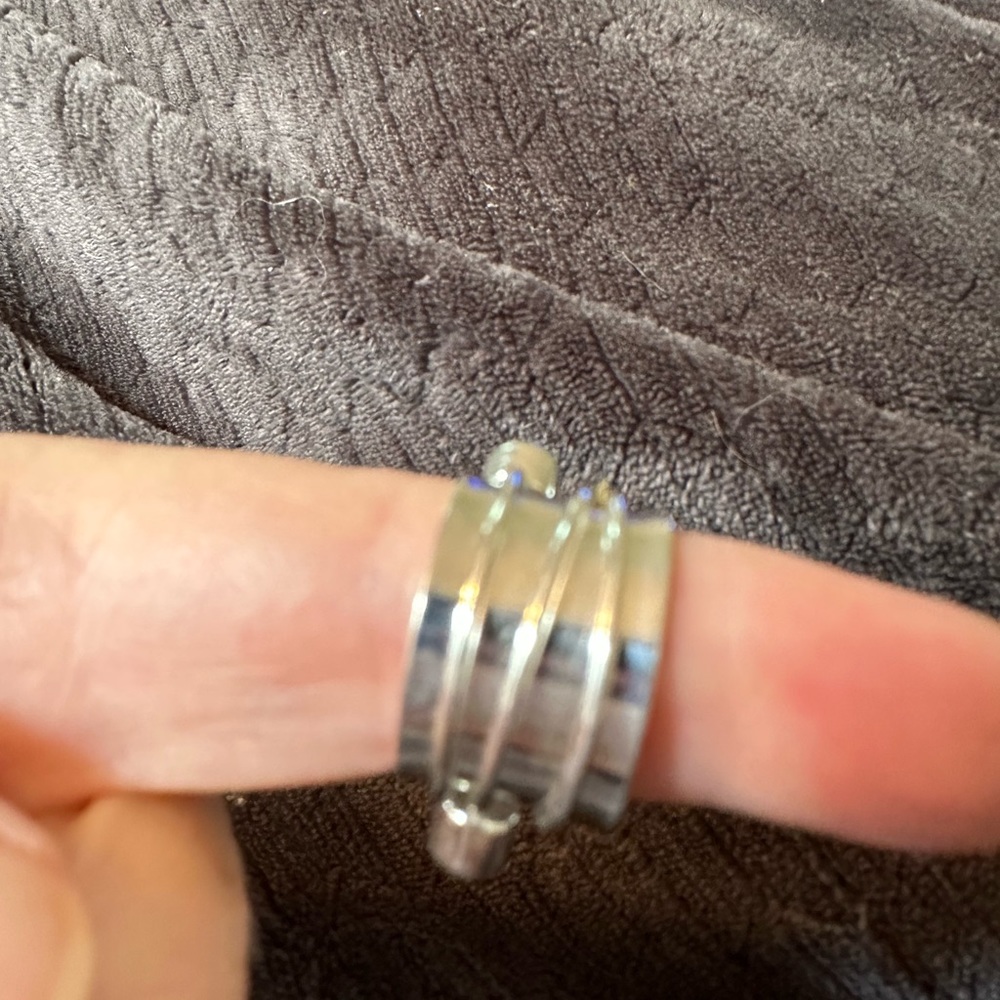 Sterling silver & gemstone ring - Picture 13 of 14
